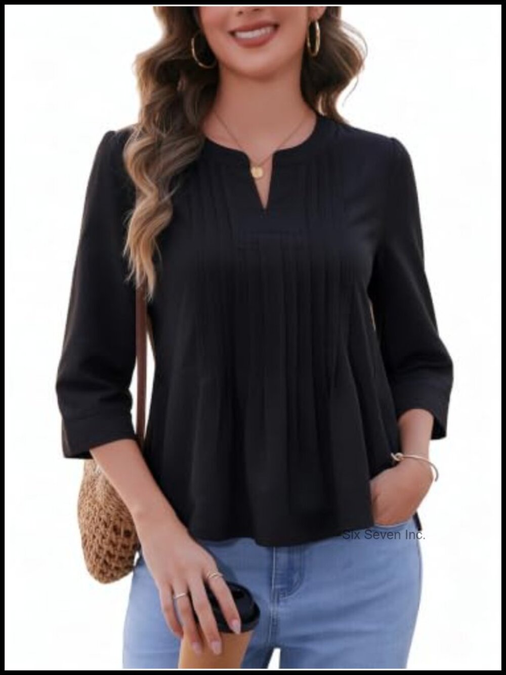 Womens Pleated Peplum Babydoll Y2K Vest Flowy Blouse